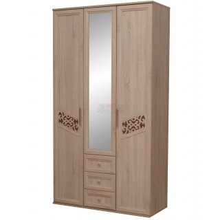 ШКАФ ТРЕХДВЕРНЫЙ ОЛЬГА-14 ФАНТ